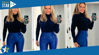 Carol Vorderman, 61, sparks frenzy in tight leather leggings