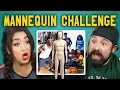 ADULTS REACT TO MANNEQUIN CHALLENGE COMPILATION #mannequinchallenge