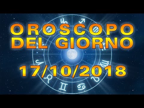 Video: Oroscopo 17 Ottobre