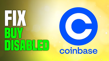 How To Fix Coinbase Buy Disabled (EASY!)