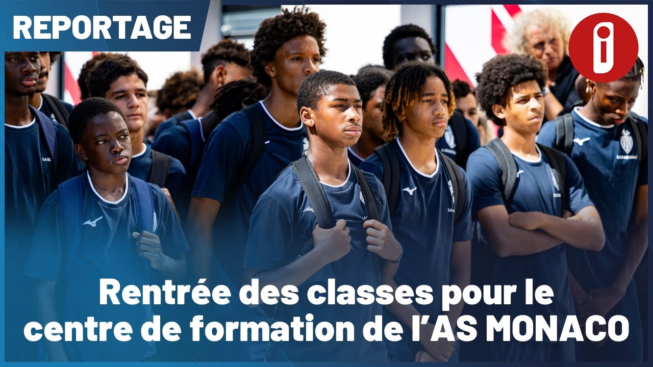 Rentrée des classes pour le centre de formation de l'AS Monaco FC
