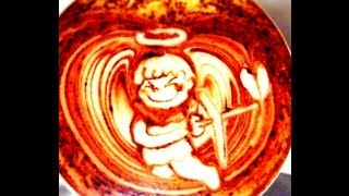 ラテアート☆デザインカプチーノ　Original design cappuccino & caffe latte