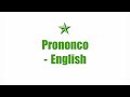 Korektado de la prononc-ekzerco (en la angla) Correction of the pronunciation exercise (in English)