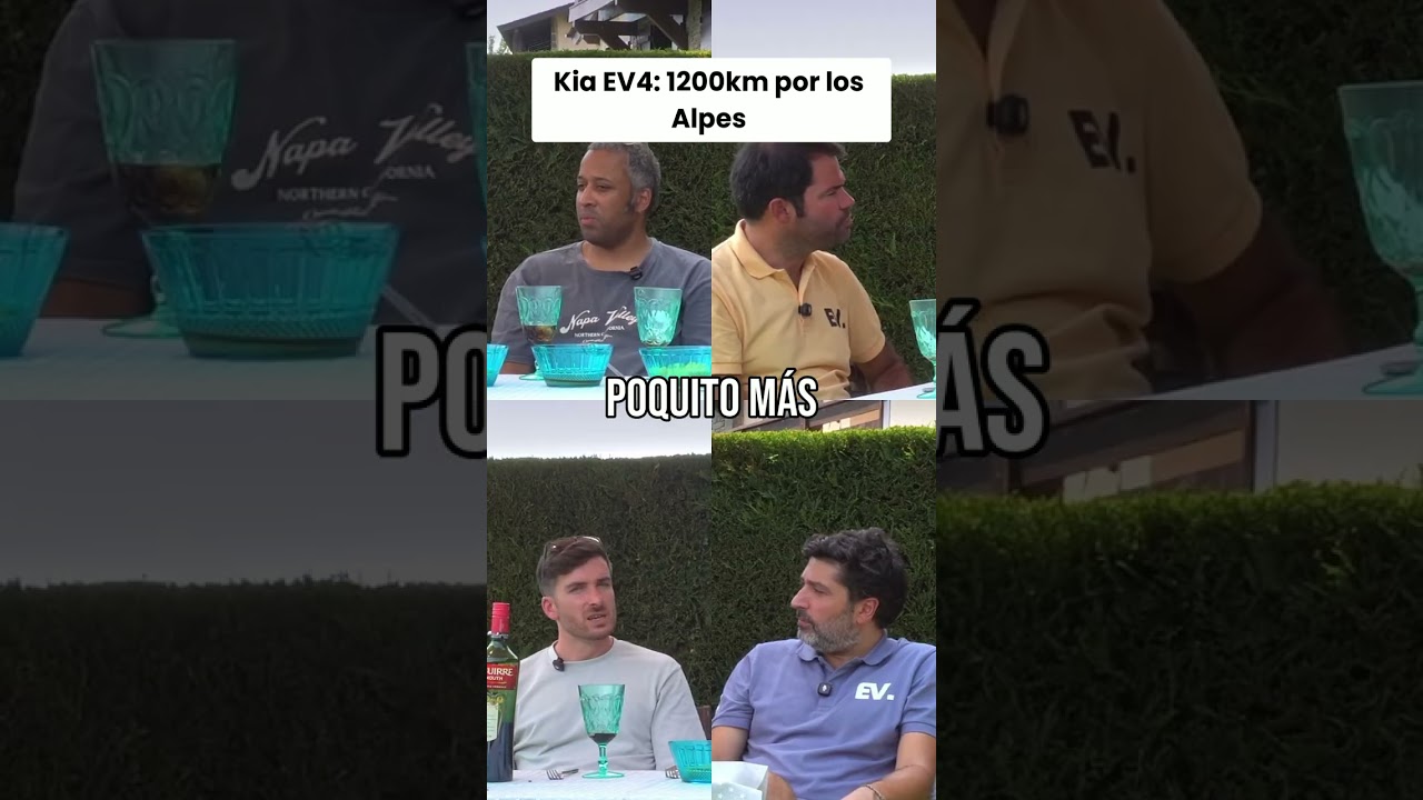 Kia EV6: 1200km por los Alpes Alemanes #shorts