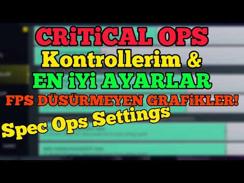 Critical Ops BEST SETTİNGS! 'EN İYİ AYARLAR' U0026 'KONTROLLERİM'! [2023]