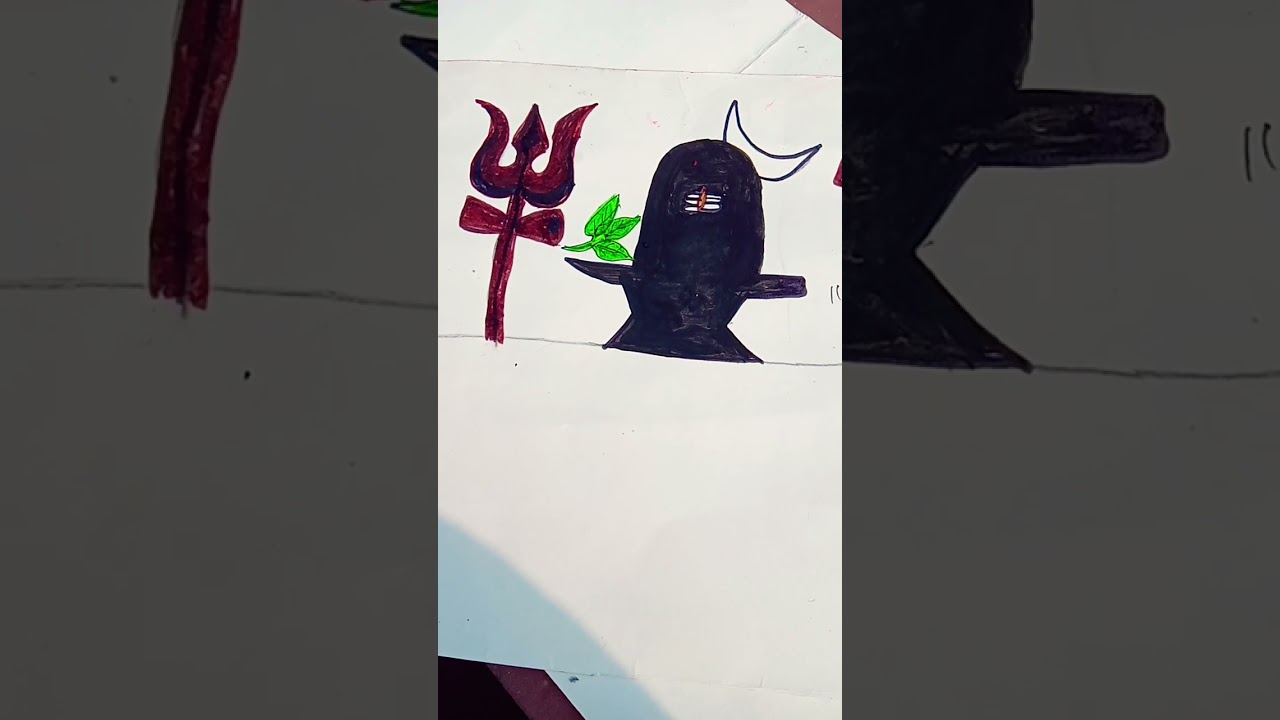 Har Har Maha dev #art #viral  shorts