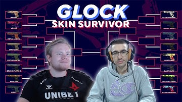 Looking at Glock CS:GO Skins with Scrawny and Magisk | CS.Money Skin Survivor