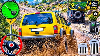4x4 Offroad Jeep Driving Simulator 3D - Drive SUV 4x4 jeep Offroad Game - Android GamePlay