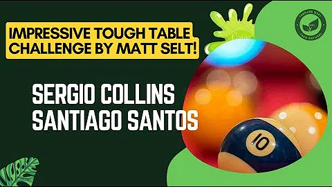 Sergio Collins Santiago Santos - IMPRESSIVE Tough Table Challenge By Matt Selt!