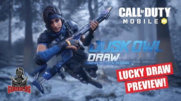 Preview | Dusk Owl Draw | **NEW** Character ❤ Sliver ❤ | **Locus** Electron | Call of Duty Mobile