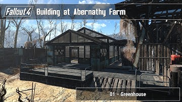 Fallout 4 - Building at Abernathy Farm 01 (Greenhouse)