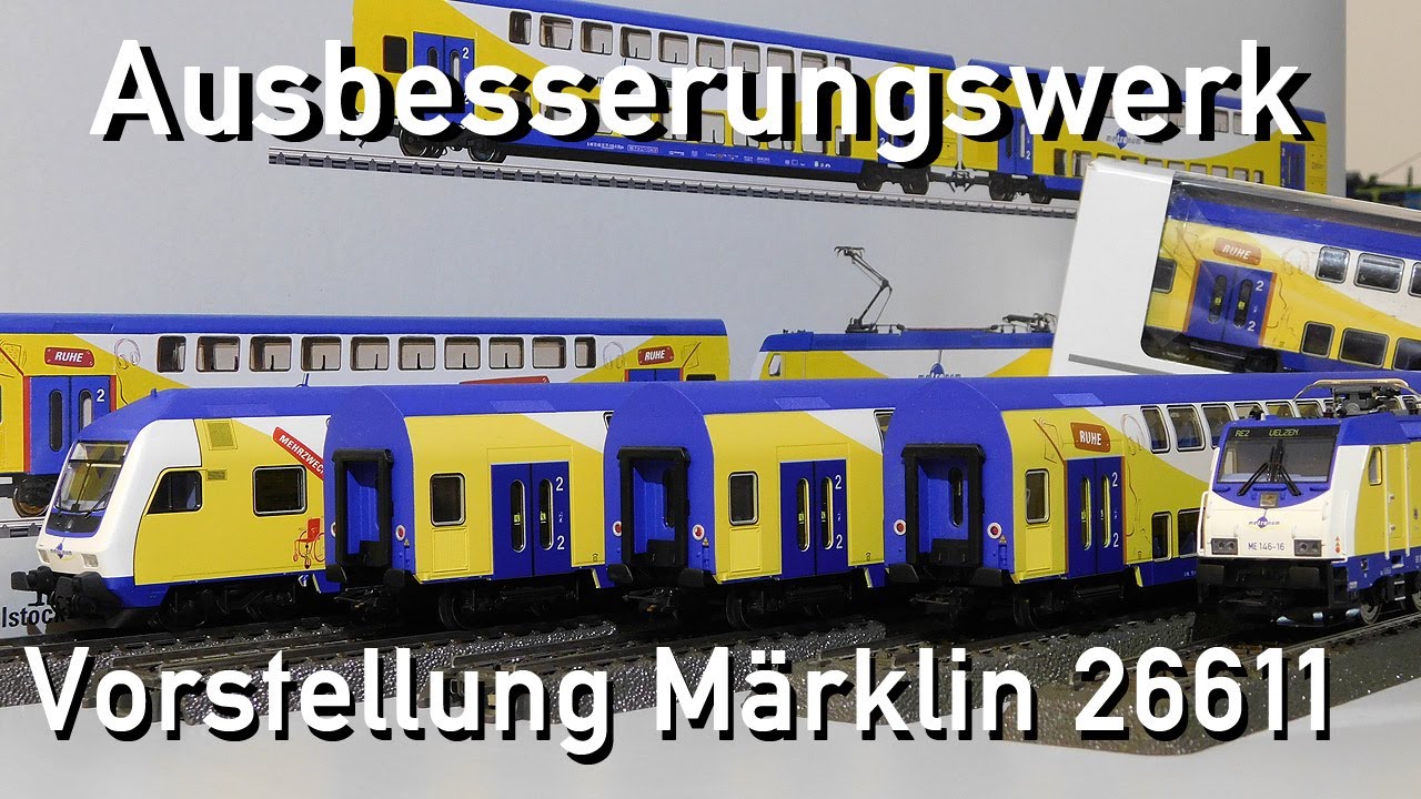 Ausbesserungswerk H0 Märklin 26611 43572 Metronom RE2 Uelzen Hannover Vorstellung