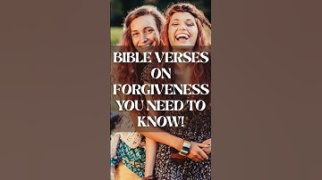 The JOY of FORGIVENESS: A Biblical Perspective | Forgiveness Can Set You Free #scripture #bible