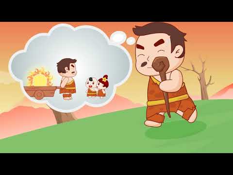 兔小贝成语故事 001夸父逐日 ｜兔小贝Beckybunny ｜成语故事｜儿童故事｜童话｜动画｜寓言｜Fairy Tale｜Fable