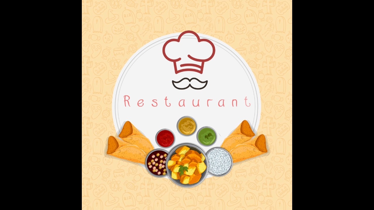 My 2nd Sample Logo Animation for a fictional restaurant | After Effects Motion Graphics |