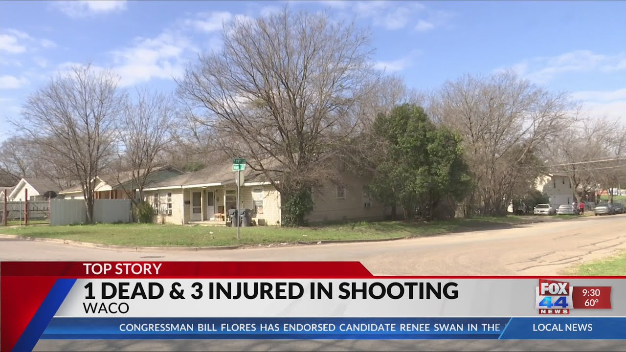 1 dead and three injured in Waco shooting - YouTube