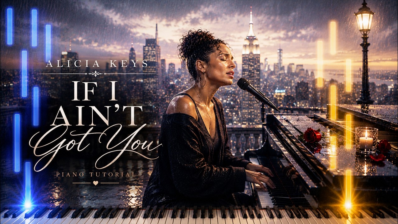 Easy Piano Arrangement of “If I Ain't Got You” – Alicia Keys - YouTube