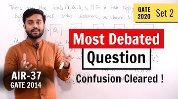 Aptitude question confusion cleared - GATE 2020 (Set 2) Mechanical