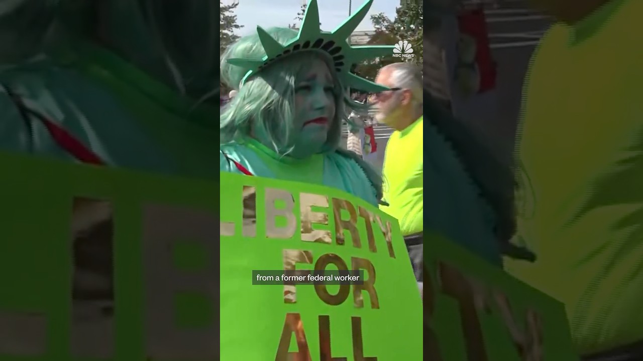 ‘No Kings’ attendees in D.C. share why they’re protesting