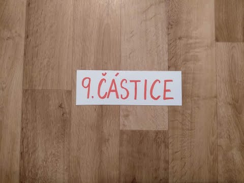 Video: Co Je To částice