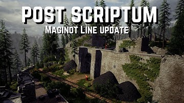 Post Scriptum | New Update Maginot Gameplay