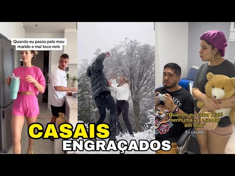 Vídeo: Casais engraçados: brincadeira ou amor?