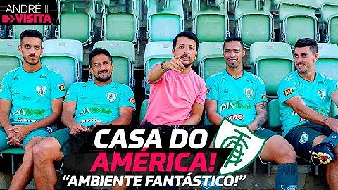 ANDRÉ HERNAN VISITA - CENTRO DE TREINAMENTO DO AMÉRICA MINEIRO
