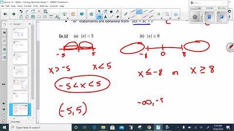 Lesson 13   Video   Absolute Values