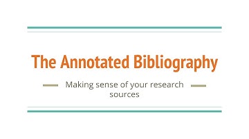 EN 100 472020 Annotated Bibliography Discussion