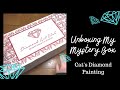 Unboxing diamond art clubs 5th mystery box  including two neverbeforeseen kits  what did i get