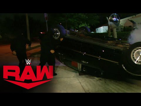 RETRIBUTION attack WWE Performance Center again: Raw, Aug. 10, 2020