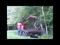 76 Chevy C65 log truck moving old well house part 2