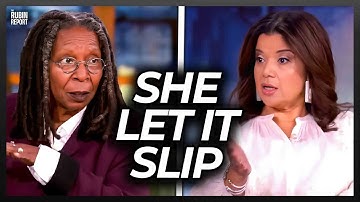 Listen to ‘The View’ Crowd Gasp as Whoopi Accidentally Reveals How Dumb She Is