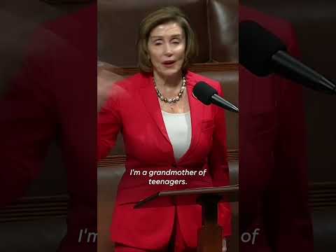 'Tic-tac-toe': Rep. Nancy Pelosi makes game reference while defending stance on TikTok bill #Shorts