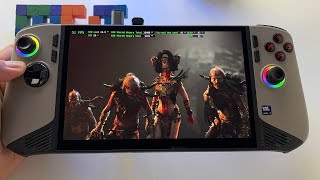 Shadow of the Tomb Rider | MSI Claw 8 AI+ gameplay