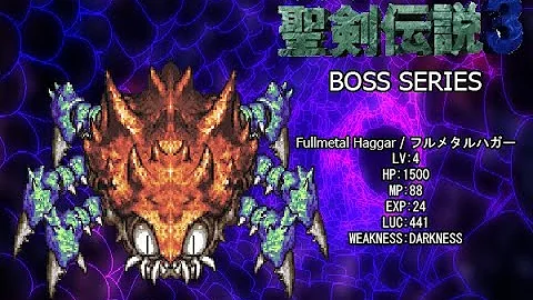 Seiken Densetsu 3/Trials of Mana Boss Series - Full Metal Haggar