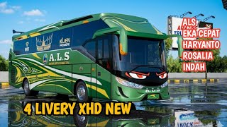 Share 4 Livery Arjuna Xhd New Bussid V4.5 // Free Download // Bus Simulator Indonesia screenshot 1