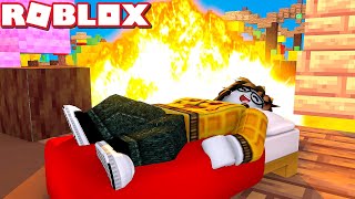 AKU MAIN BEDWARS DI ROBLOX!!!