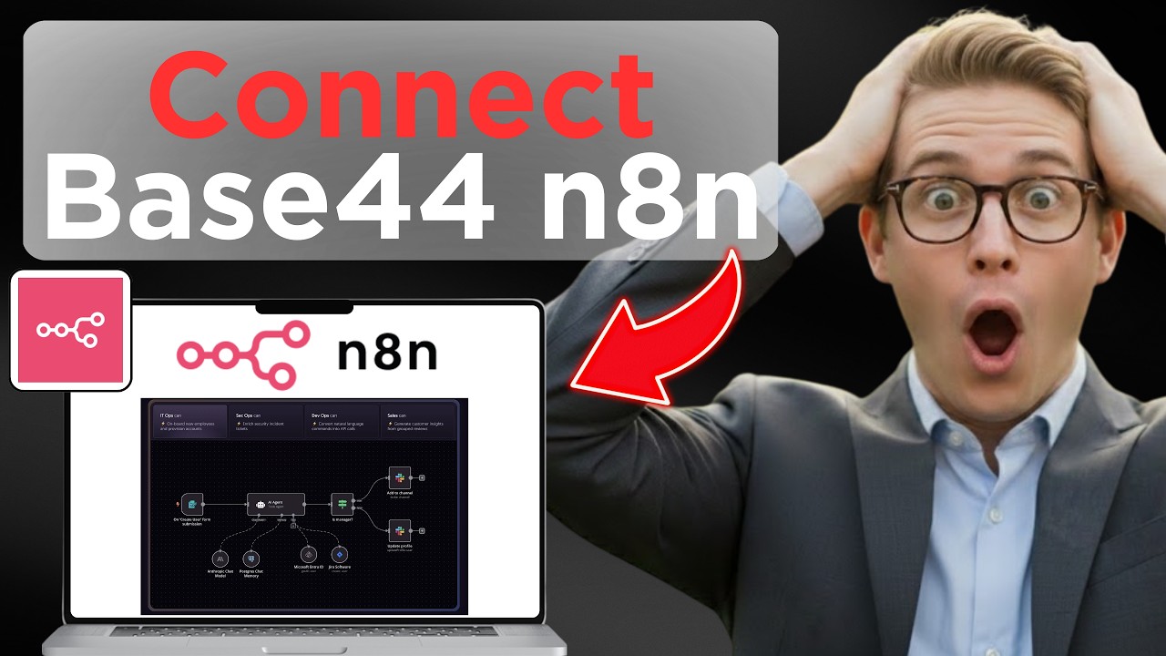 How To Connect Base44 To n8n (Step-by-Step Tutorial) (Tested) - YouTube