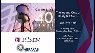 17. The Ins and Outs of Utility Bill Audits