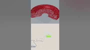 Rolling Shade Pavilion Rhino Grasshopper #rhinoceros  #grasshopper #3dmodeling #parametricdesign