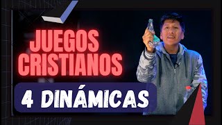 4 DINÁMICAS PARA GRUPOS  Rompe hielos divertidos