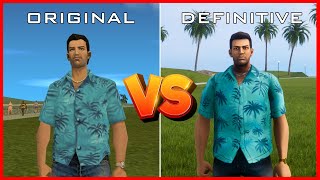 GTA Vice City - Original vs Definitive Edition - Comparison of Details!