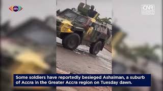 Soldiers invade Ashaiman; allegedly brutalise residents over colleague’s death