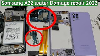 Samsung A22 water Damage repair 2022