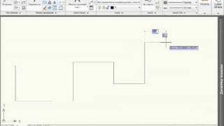 Построение ломаной линии с помощью отрезков в Autocad 2010 Построение ломаной линии с помощью отрезков в Autocad 2010
