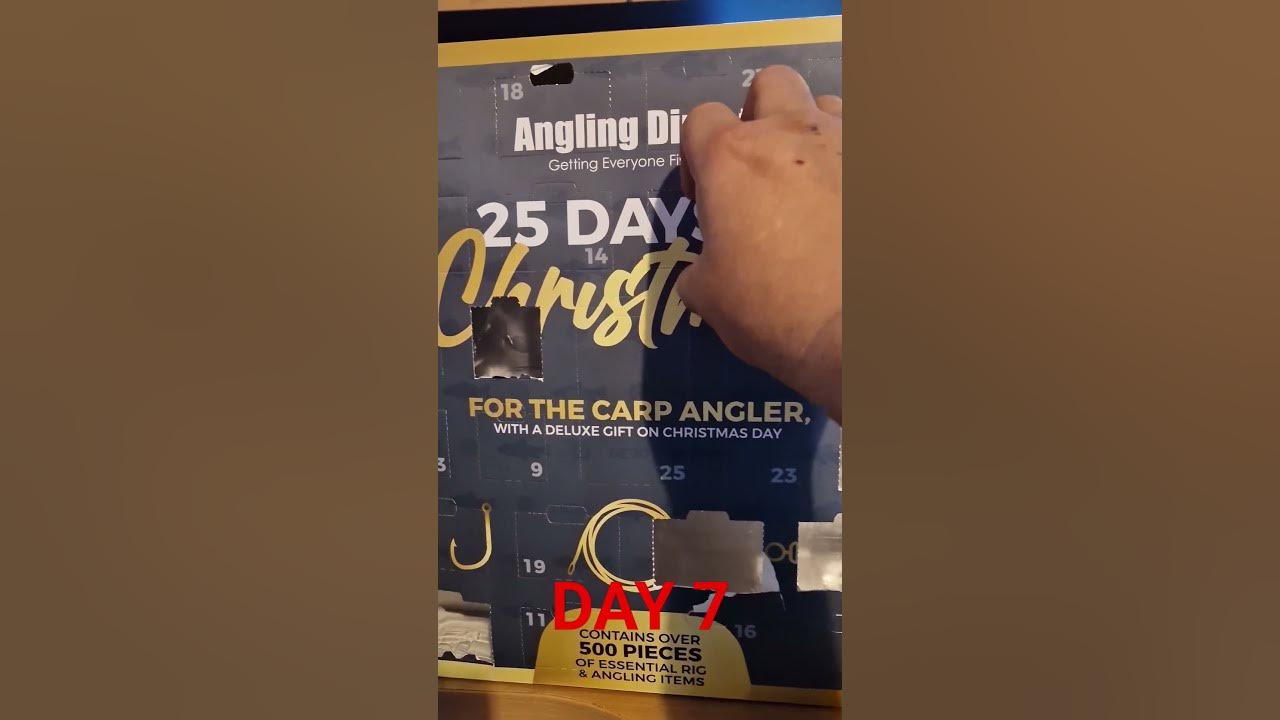 Carp Anglers Advent Calendar Day 7, Angling Direct christmas carpfishinguk carpy 