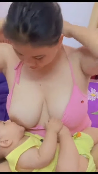 Tobrut besar meluber #baby #cute #breastfeeding