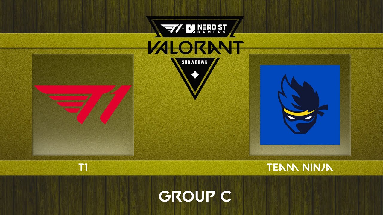 T1 vs Team Ninja | T1 x NSG Showdown (Group C) (Map 1)