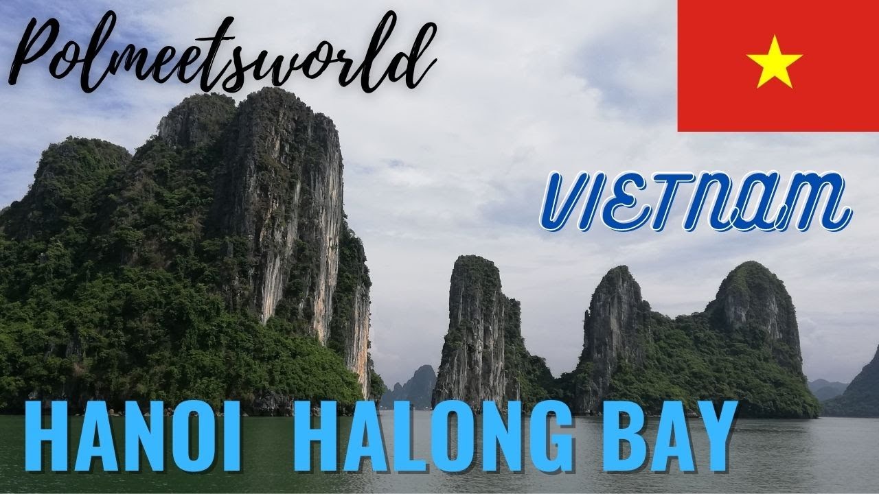 Hanoi to Halong Bay Travel Vlog in VIETNAM
